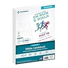 Printworks White Cardstock, 67 lb, 92 Bright, FSC Certified, Perfect for School and Craft Projects, 8.5 x 11 Inch, 100 Sheets (00540)