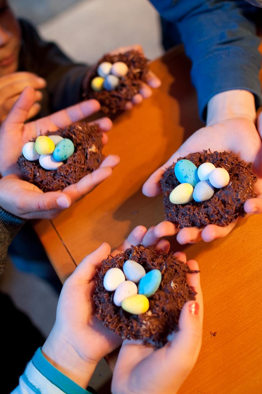 Chocolate Easter Nests
