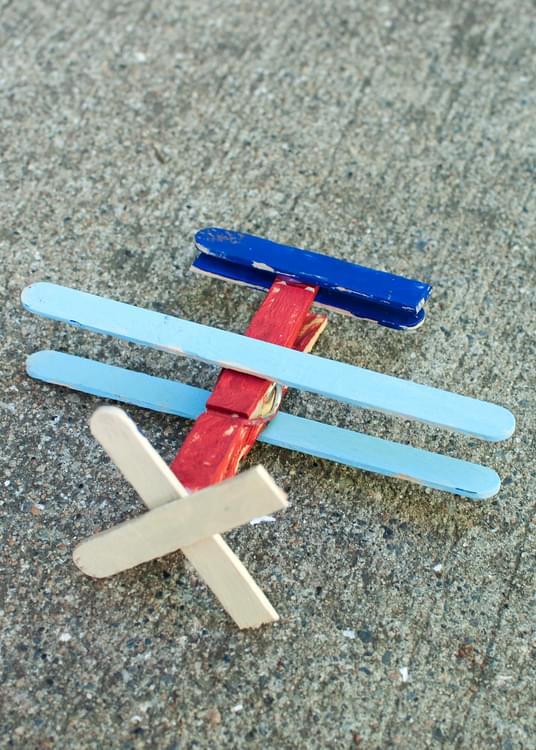 Popsicle Airplanes