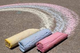 Homemade Sidewalk Chalk   Homemade Sidewalk Chalk 