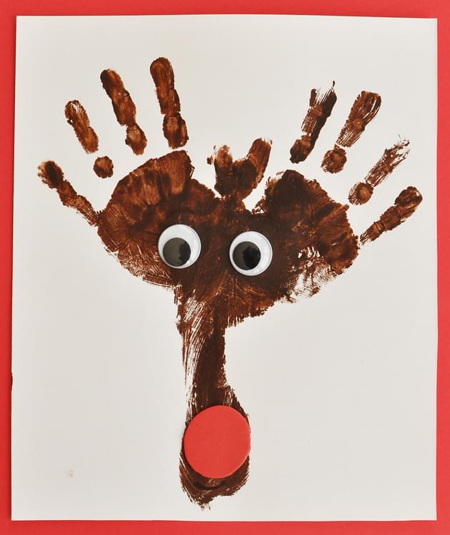 Reindeer Foot / Hand Print